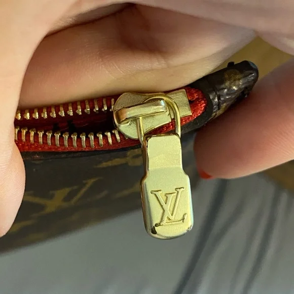 Authentic Louis Vuitton neverfull GM monogram pouch wristlet NEW - Picture 7 of 10